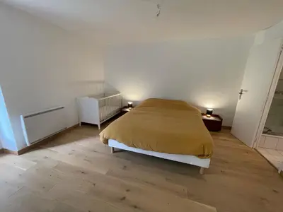 Un ou plusieurs lits dans un hébergement de l'établissement Maison familiale domaine val Léose