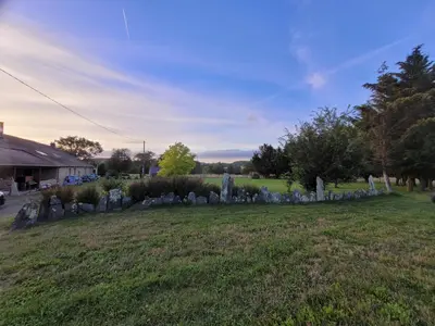 Paysage naturel près de la maison de vacances