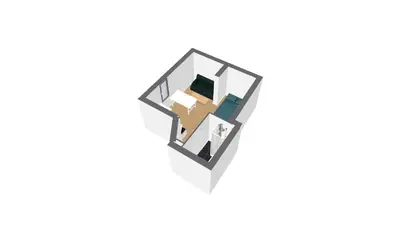 Plan de l'établissement Studio-centre ville