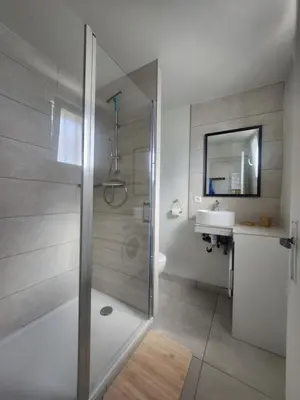 Salle de bains dans l'établissement La Casa Choukie