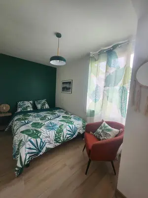Un ou plusieurs lits dans un hébergement de l'établissement La Casa Choukie
