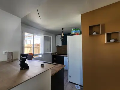 Cuisine ou kitchenette dans l'établissement La Casa Choukie