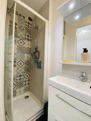 Salle de bains dans l'établissement Casa Jacobin