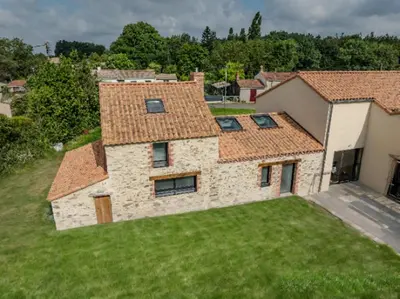 Bâtiment de la maison de vacances