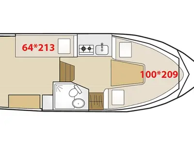 Plan de l'établissement Séjour Insolite sur Bateau à Chenillé-Changé - API-1-46-24