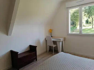 Un ou plusieurs lits dans un hébergement de l'établissement Chambre d'hôtes Ste Marie