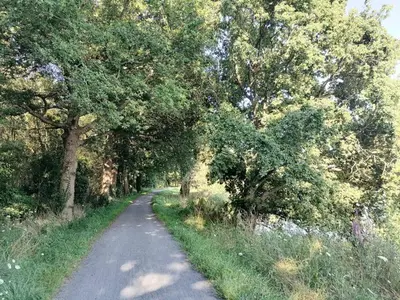 Paysage naturel près de la maison d'hôtes