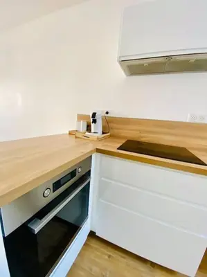 Cuisine ou kitchenette dans l'établissement Maison à Cholet