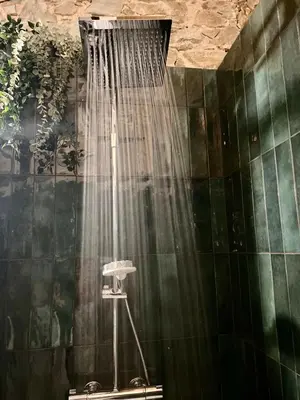 Salle de bains dans l'établissement La Grange du presbytère
