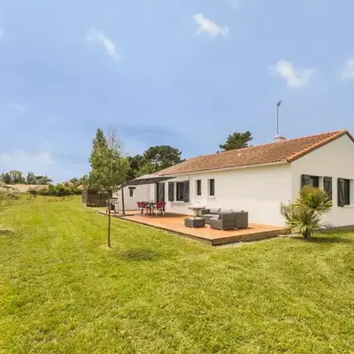 Maison lumineuse proche de la mer avec WiFi et animaux acceptés - FR-1-306-1283