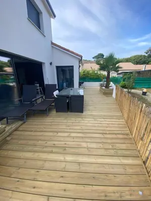 Balcon ou terrasse dans l'établissement La Titou Martin
