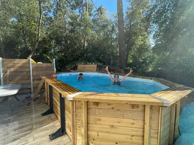 Plan de l'établissement Gîte climatisé DUNE ET PLAGE jqà 12 personnes