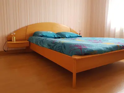 Un ou plusieurs lits dans un hébergement de l'établissement Maison individuelle An Ti Ruz