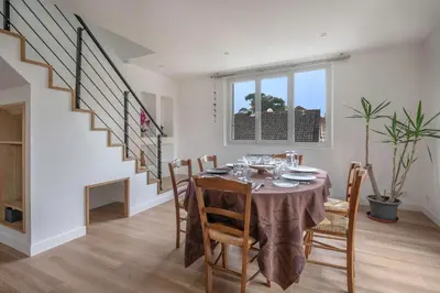 Plan de l'établissement Maison et jardin, 600m de la mer, St Brevin