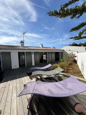 Balcon ou terrasse dans l'établissement Maison de Vacances des Centaurées