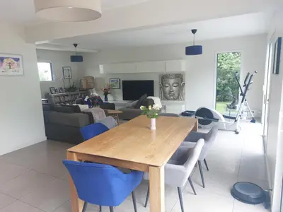 Cuisine ou kitchenette dans l'établissement Maison 6 personnes, proche Nantes et mer