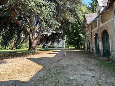 Jardin de l'établissement Gite de St Venant