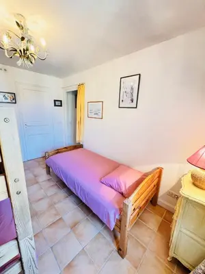 Un ou plusieurs lits dans un hébergement de l'établissement Pied à terre au Gabelou à Port Fromentine