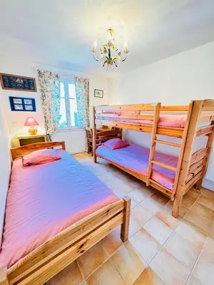 Un ou plusieurs lits dans un hébergement de l'établissement Pied à terre au Gabelou à Port Fromentine