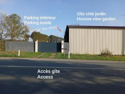 Plan de l'établissement Gite maison Simon 30' Puy du Fo climatisé
