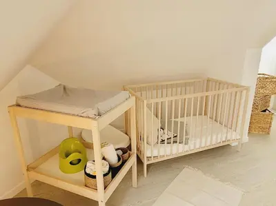Un ou plusieurs lits dans un hébergement de l'établissement La villa des Taillis, 10 pers