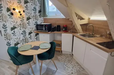 Cuisine ou kitchenette dans l'établissement Studio NOTRE-DAME 3 cœur de ville