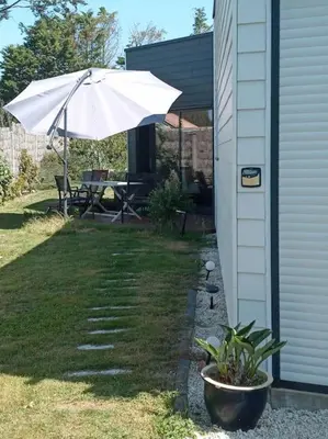 Jardin de l'établissement Rencontre terre et mer