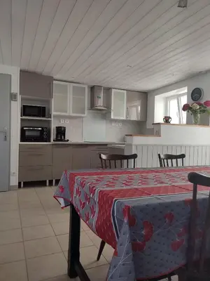 Cuisine ou kitchenette dans l'établissement hortensia 8