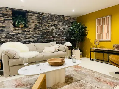 Coin salon dans l'établissement Casa Atypique