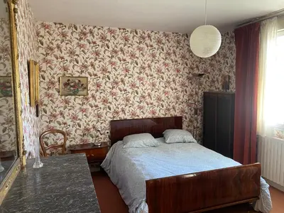 Un ou plusieurs lits dans un hébergement de l'établissement Maison face mer !