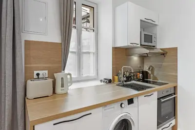 Cuisine ou kitchenette dans l'établissement O Cœur de Nantes