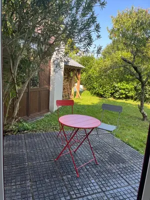 Jardin de l'établissement Chambre Gachet