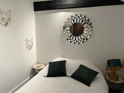 Un ou plusieurs lits dans un hébergement de l'établissement Loft de standing