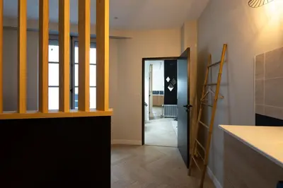 Salle de bains dans l'établissement Appartement spacieux au cœur d'Angers étage 2 - 6 personnes