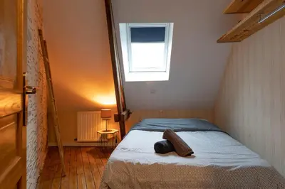 Un ou plusieurs lits dans un hébergement de l'établissement Appartement spacieux au cœur d'Angers étage 3 - 6 personnes