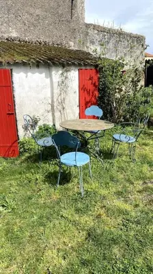 Jardin de l'établissement Maison de charme Bord de Loire -15mn des plages