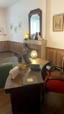 Coin salon dans l'établissement Maison de charme Bord de Loire -15mn des plages