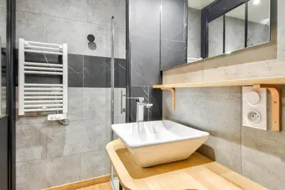 Plan de l'établissement À 450m de la plage, appartement pour 4