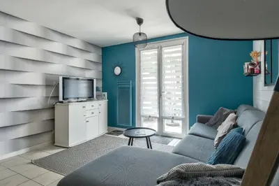 Plan de l'établissement À 450m de la plage, appartement pour 4