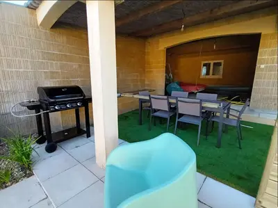Plan de l'établissement Maison de la villa à la fosse à l'âne 5 chambres
