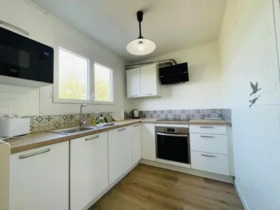 Cuisine ou kitchenette dans l'établissement Casa Spacieuse