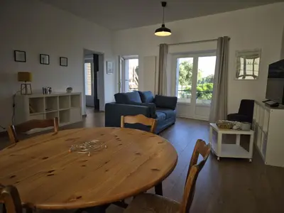 Coin salon dans l'établissement maison du bord de Loire Ancenis