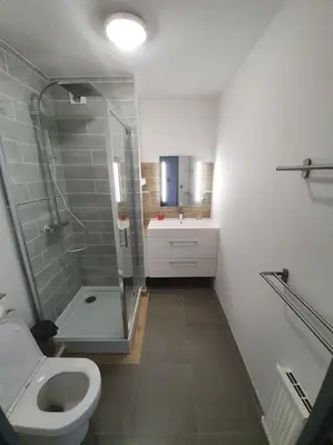 Salle de bains dans l'établissement Le studio 40