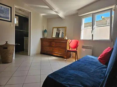 Plan de l'établissement Maison de vacances vue mer et port plaisance
