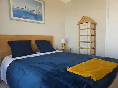 Plan de l'établissement Maison de vacances vue mer et port plaisance