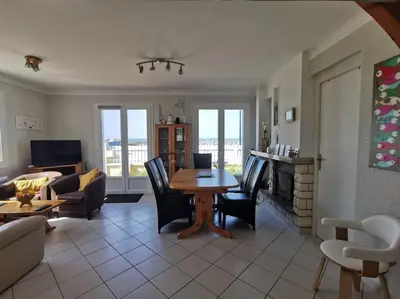 Plan de l'établissement Maison de vacances vue mer et port plaisance