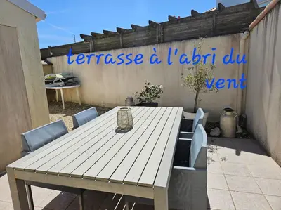 Plan de l'établissement Maison de vacances vue mer et port plaisance
