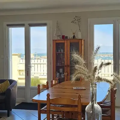 Maison de vacances vue mer et port plaisance