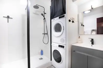 Salle de bains dans l'établissement Alden Park - T3 Spacieux et Agréable