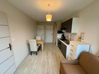 Cuisine ou kitchenette dans l'établissement Domaine des 5 Roses - Rose Blanche